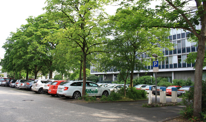 Parkplatz Rathaus · Parkplatz-Übersicht · Elmshorn | Bild 1/2