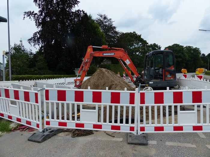 Baustelle Kirchenstraße Elmshorn