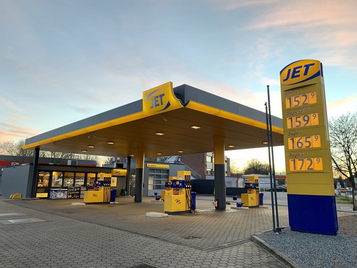 JET Tankstelle · Grauer Esel · Elmshorn | Bild 1/1