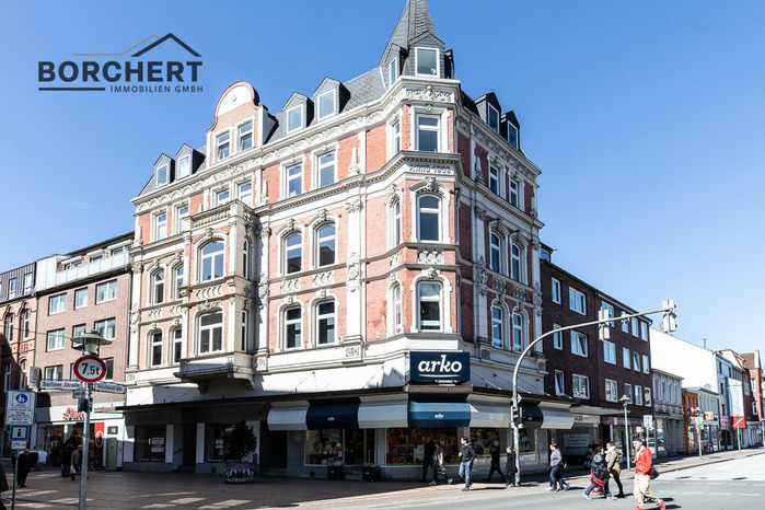 Königstraße 6-8 · Königstraße · Elmshorn | Bild 1/1 | Mietangebot Königstraße 6-8 · Außenansicht | 2. OG