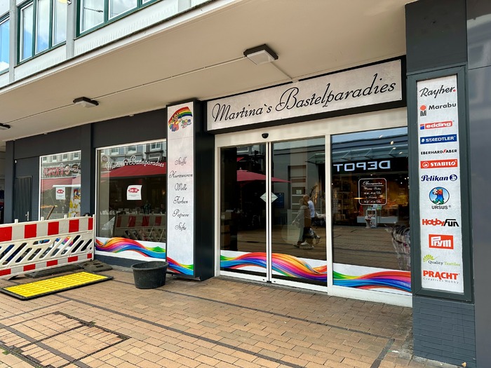Ab Juli : Martina's Bastelparadies · Königstraße · Elmshorn | Bild 1/1 | Königstraße 53