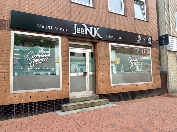 Eröffnet bald: JeeNK Friseursalon · Mühlenstraße · Elmshorn | Bild 1/1 | JeeNK