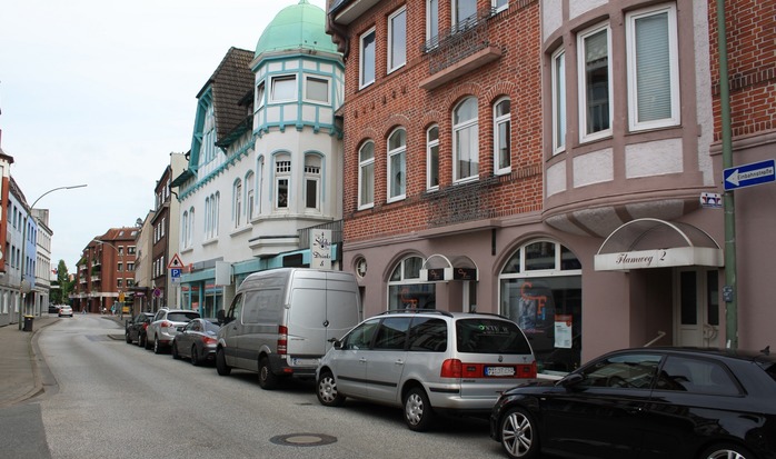 Stellplätze Flamweg · Parkplatz-Übersicht · Elmshorn | Bild 1/2