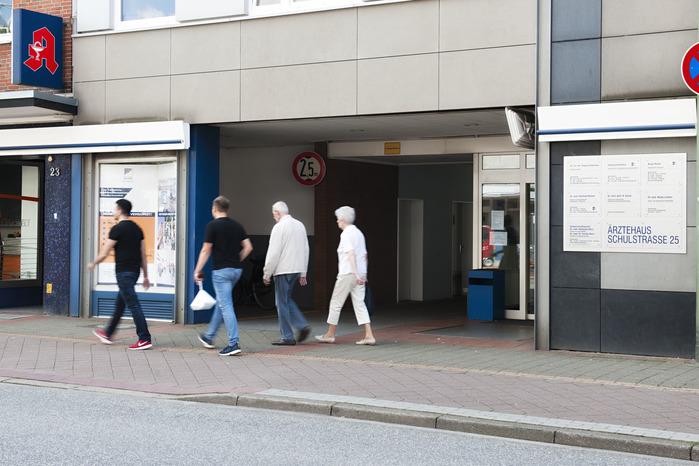 Ärztehaus in der Schulstraße · Schulstrasse · Elmshorn | Bild 1/1